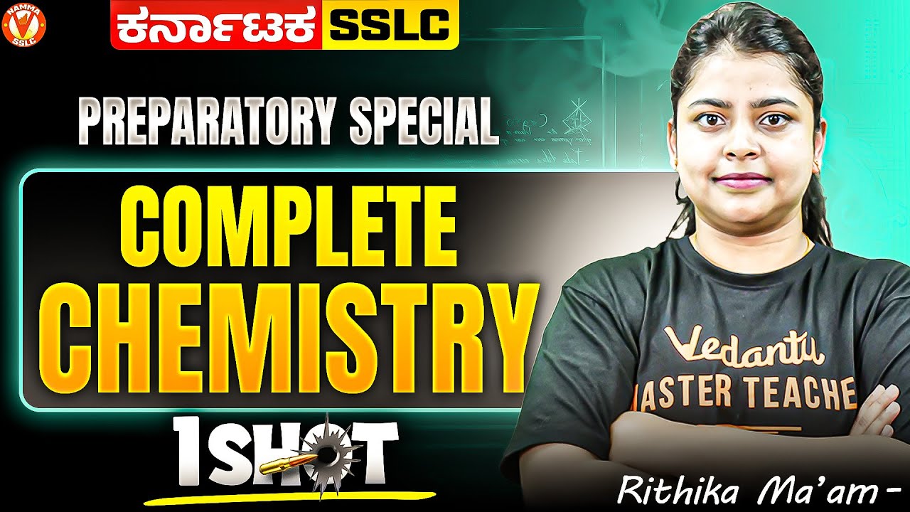Complete Chemistry One-Shot | Maha-Marathon🔥| SSLC Class 10 | Rithika Mam