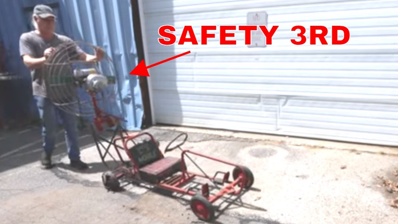 Restoring a Bizarre Propeller-Powered Kids Go-Kart