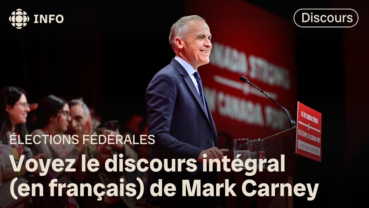 Mark Carney s’adresse à ses partisans : voyez son discours intégral | Élections Canada 2025