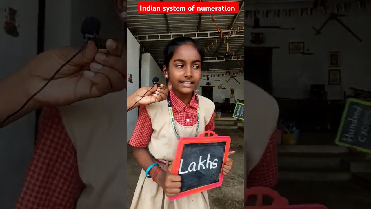 Indian system of numeration 
