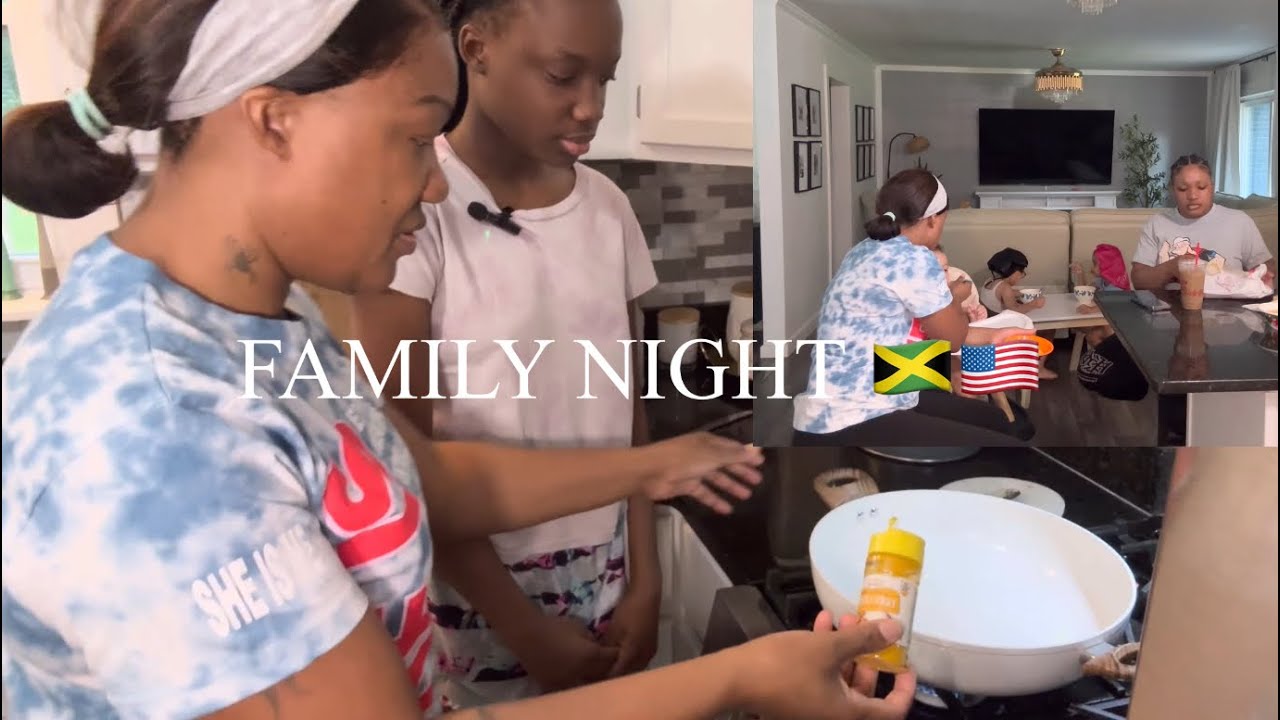 TEACHING MY 16 YEAR OLD TO COOK +FAMILY TIME 