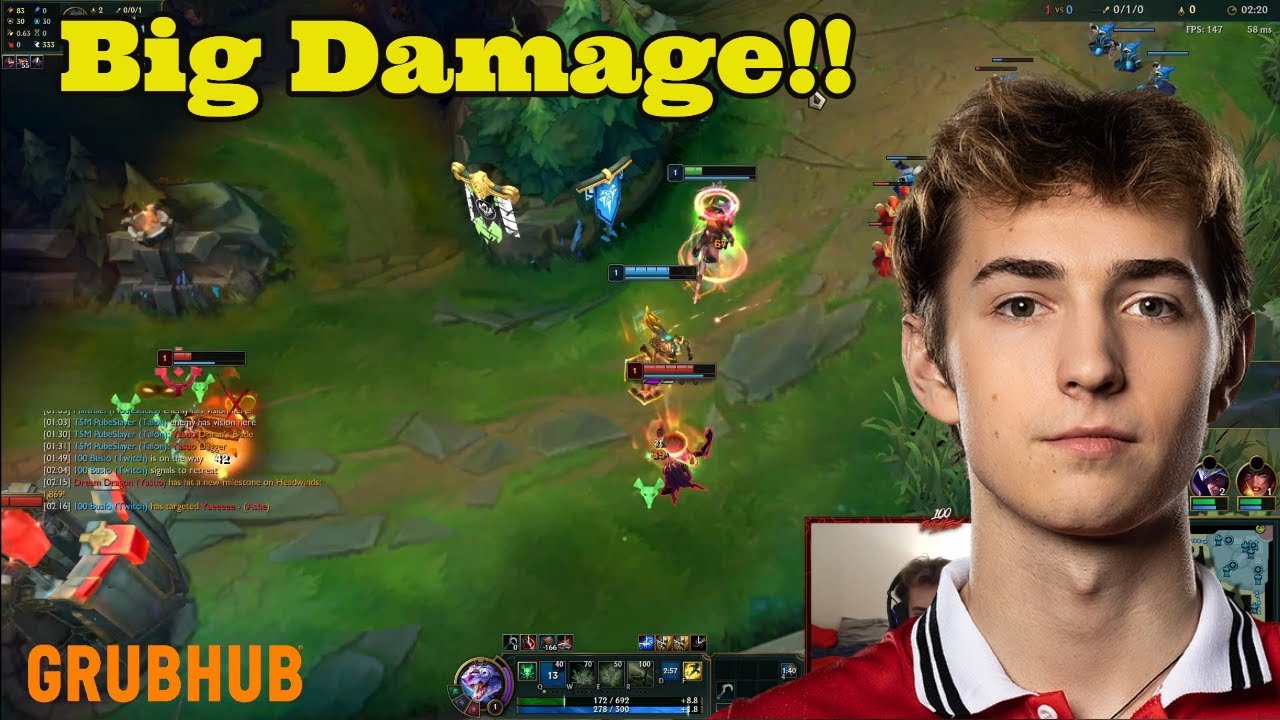 Busio Deals INSANE Damage On Twitch Support!!