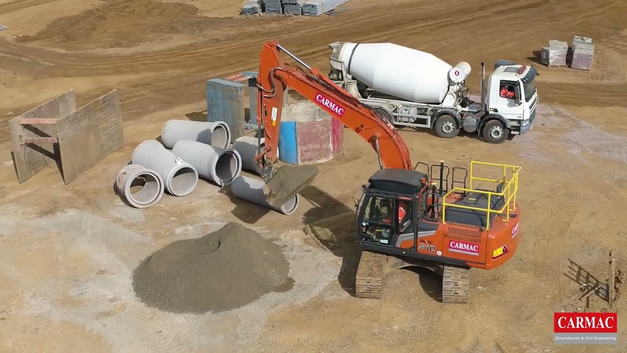 360° Excavator Exclusion Zone