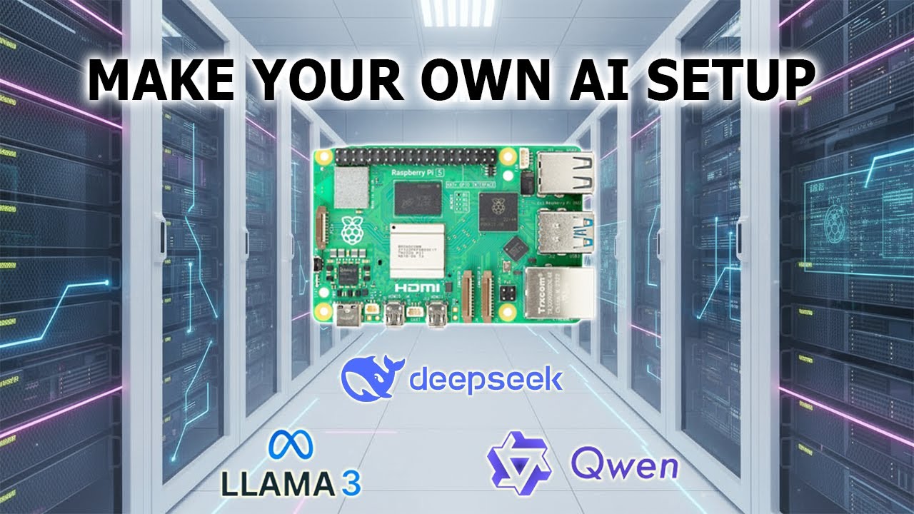 Make Your Own AI ( DeepSeek R1, Qwen2.5, llama ) On Raspberry Pi5 | M42 TECH