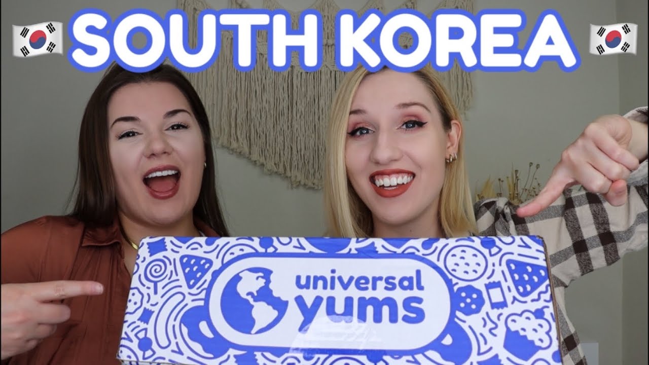 ДЕГУСТАЦИЯ ЮЖНОКОРЕЙСКИХ ЗАКУСОК | Universal Yums | Super Yum Box | Сентябрь 2022 г.