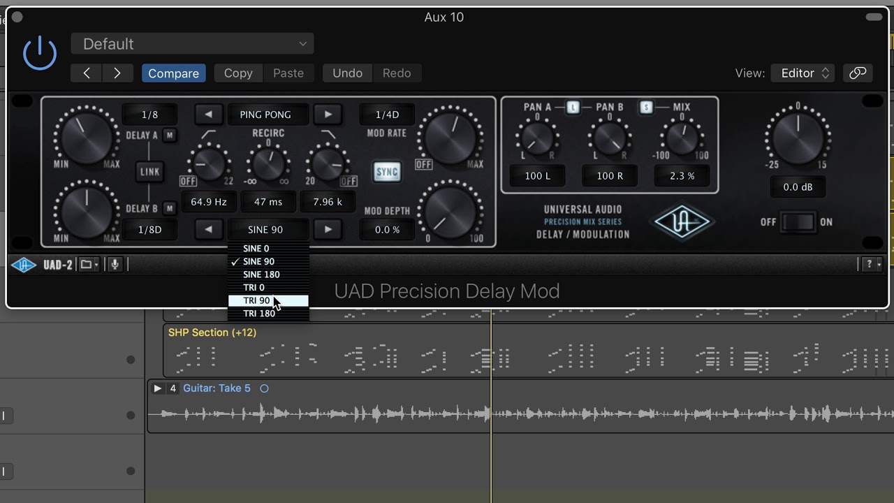 Exploring the Precision Mod Delay