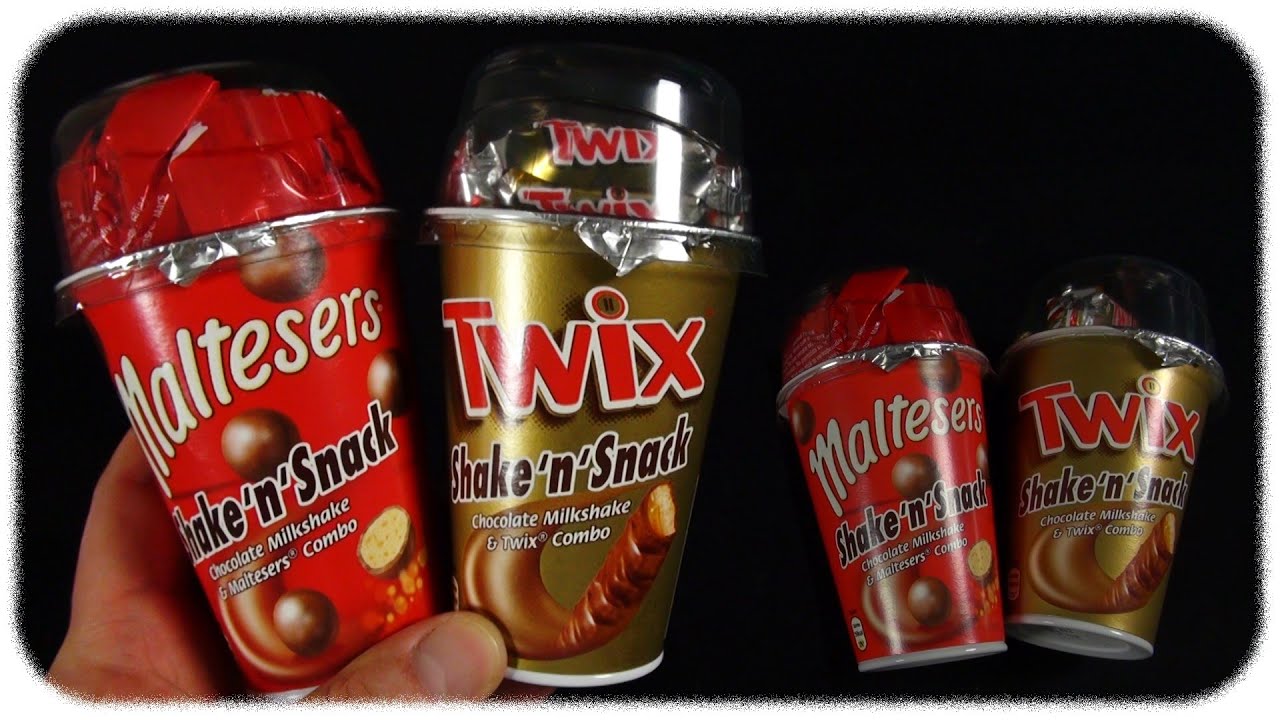 TWIX & Maltesers — Shake 'N Snack