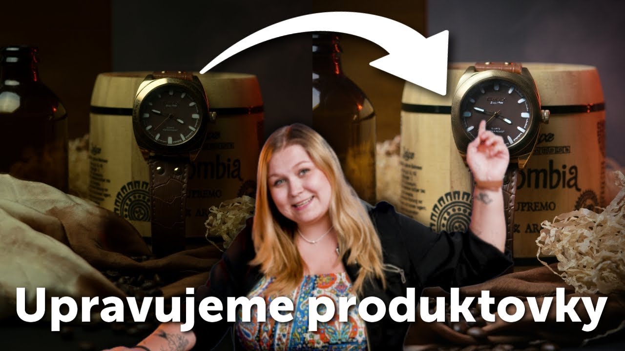 Jak KREATIVNĚ upravit FOTKY 📷 | Produktová fotka