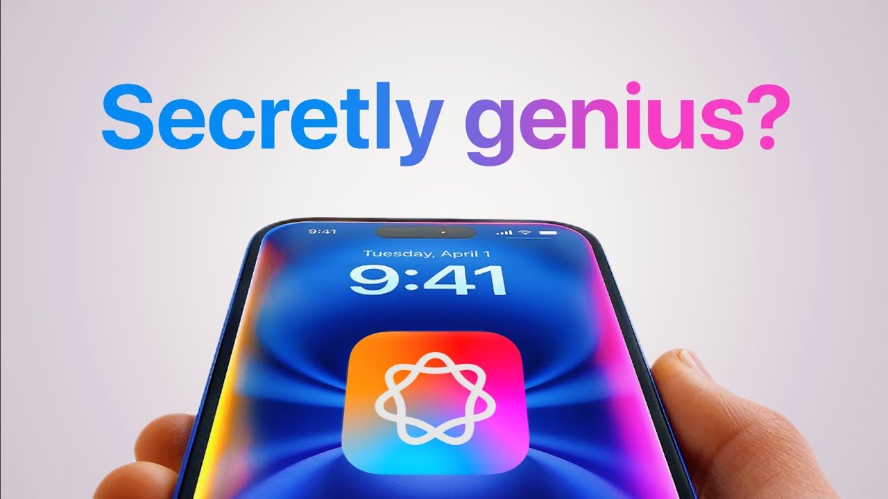 Apple's hidden Strategy To Dominate AI with apple intelligence.