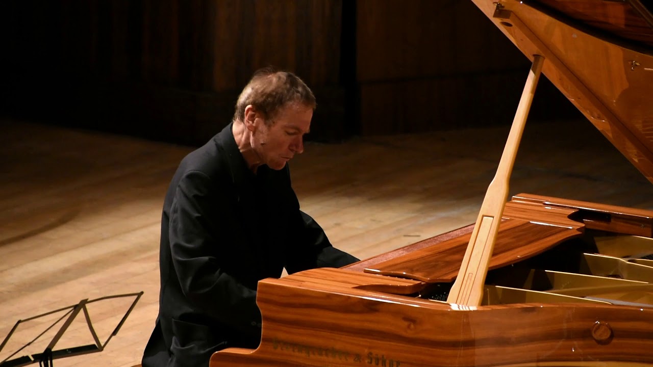 Alexei Knupfer performs his piece 'Tivoli' at the International Composers Festival in 2018.