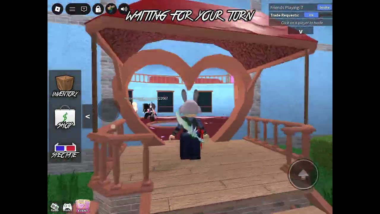 Me playing mm2 pro Judy hops