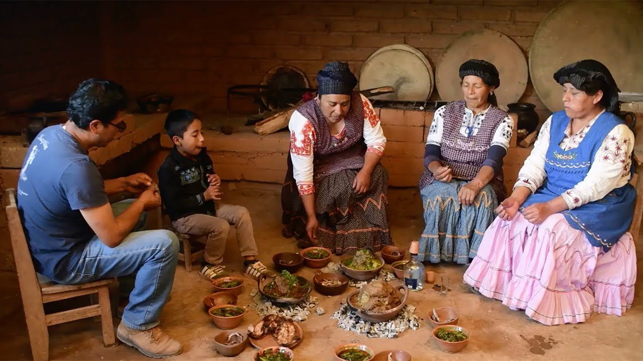 Mä´ätsy (Machucado), comida ancestral y sagrada de la tierra mixe