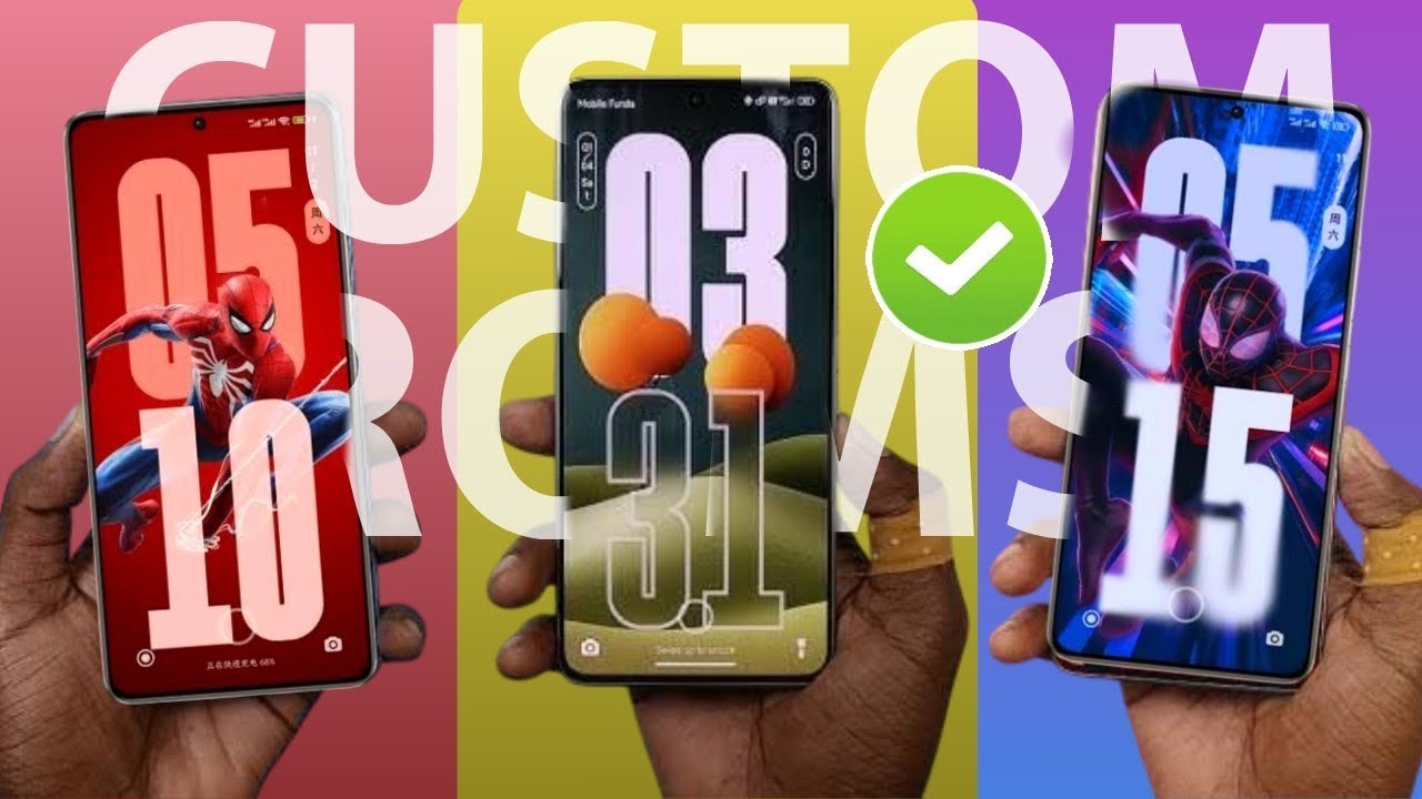 LAS MEJORES CUSTOM ROMS PARA GAMING/ ESTABILIDAD/ FLUIDEZ Y BATER&Iacute;A 2025✅