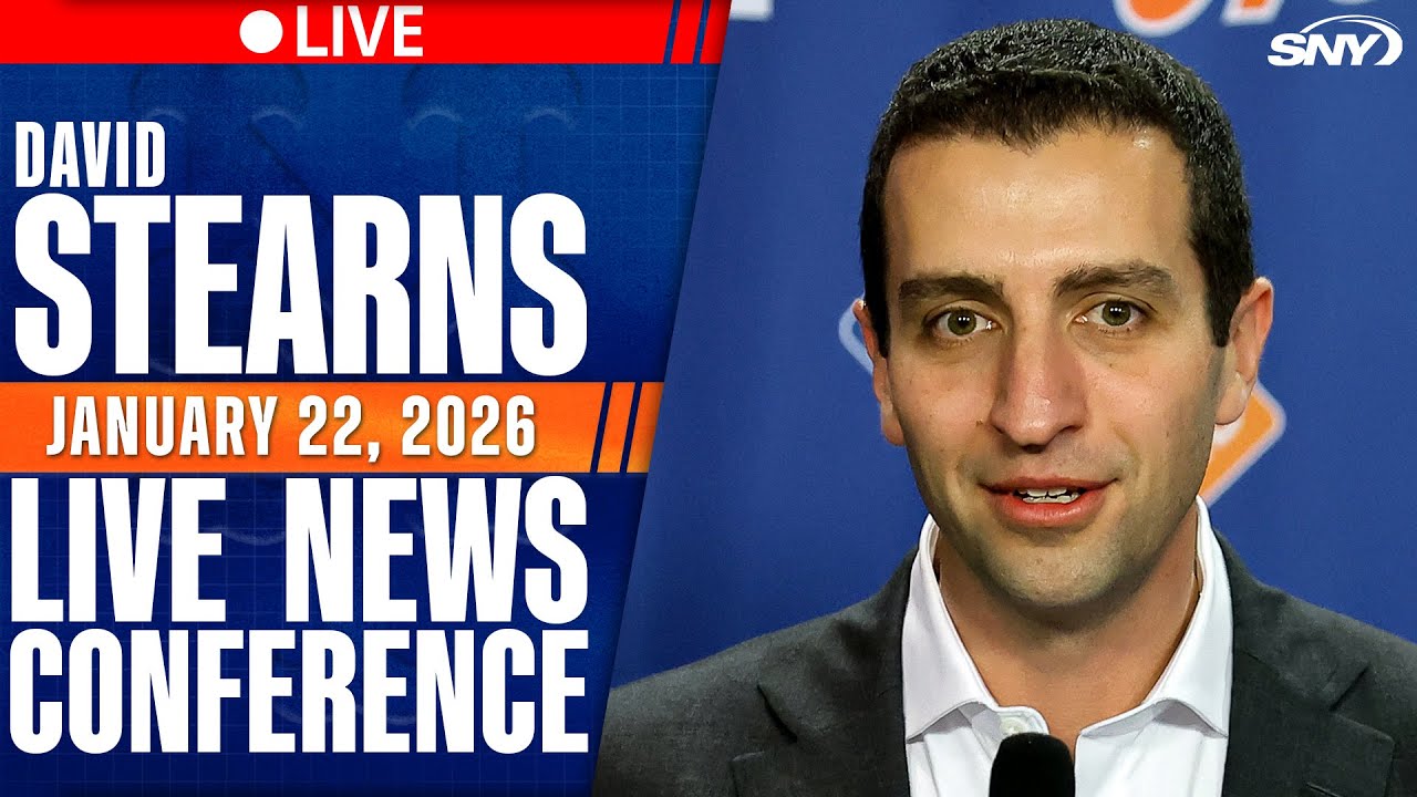 LIVE: New York Mets President of Baseball Operations David Stearns News Conference