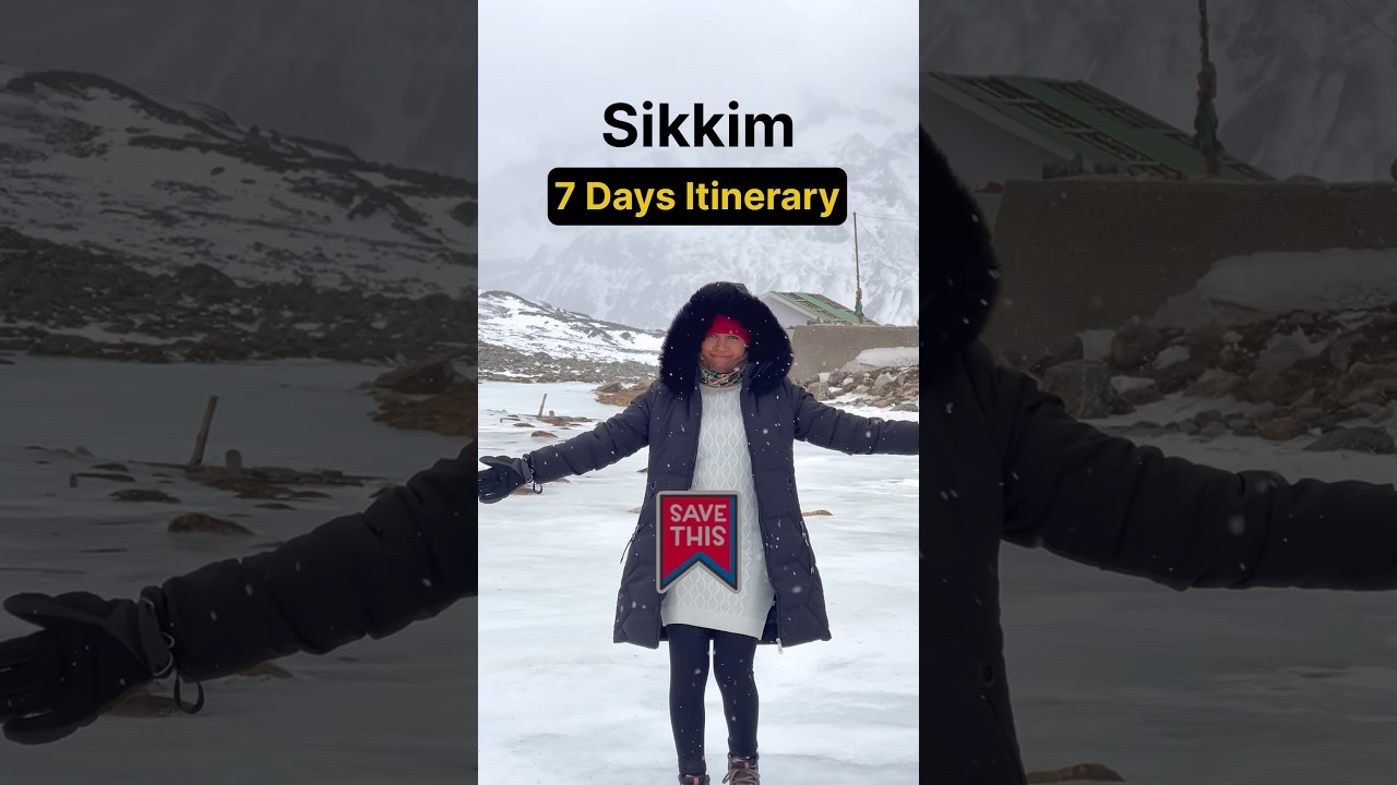 Sikkim itinerary | Sikkim tour guide | places to visit in Sikkim 2024 | Sikkim complete guide | trip