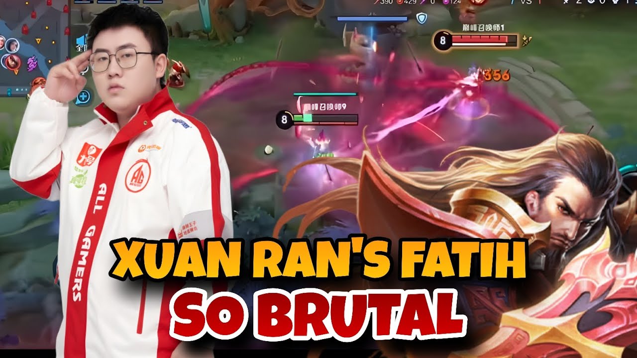 AG XUAN RAN’S FATIH IS SO BRUTAL 😱 HIGH ELO GAMEPLAY | HONOR OF KINGS 🇨🇳