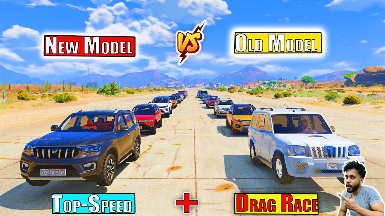 GTA 5 Old Indian Cars  Vs New Indian Cars Drag Race GTA 5