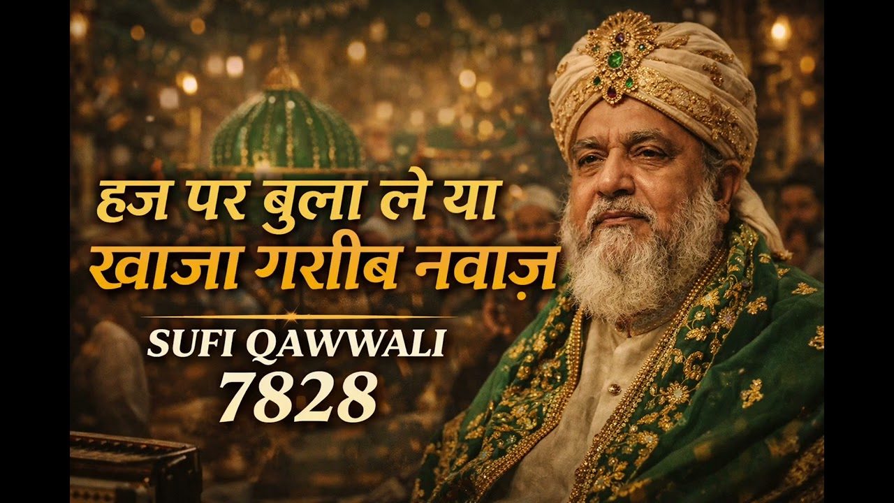 हज पर बुला ले या ख़्वाजा ग़रीब नवाज़ | Emotional Sufi Qawwali 7828 | Old Style Sufi Kalam