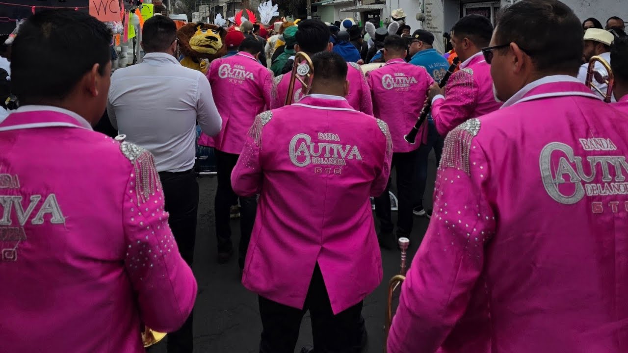 Banda Cautiva Banda Kaleña Carnanal 2026 Sanata María Aztahuacan Chichinas de Rancho 