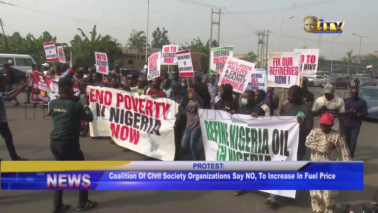 Coalition of Civil Society Organizations say NO to increase in fuel price