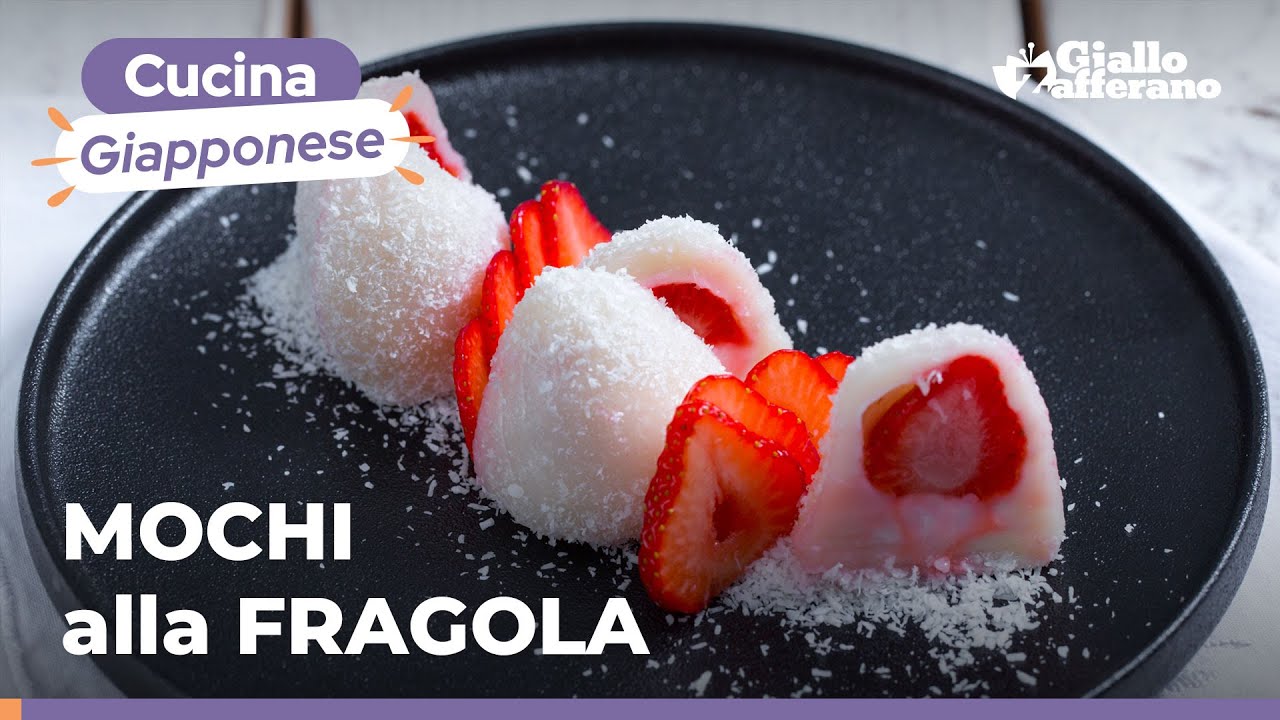 MOCHI alla FRAGOLA: biglietto sola andata DESTINAZIONE GIAPPONE🥰🍓🥢