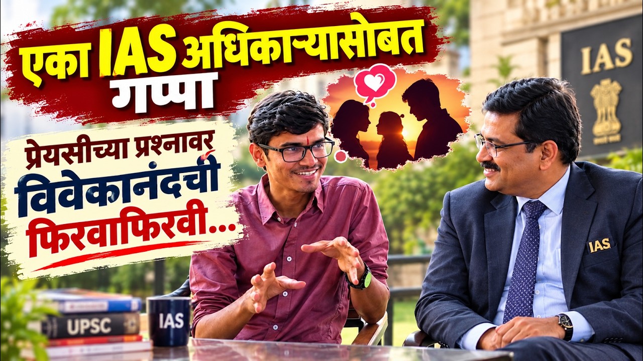 MPSC आंदोलन गाजवणारा विवेकानंद पाटील आणि लेखक विश्वास पाटील यांच्यातील दिलखुलास गप्पा|