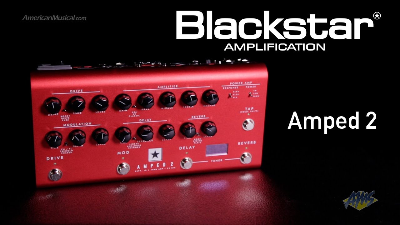 Blackstar AMPED 2 - Compact All-In-One 100 Watt Amp With Effects