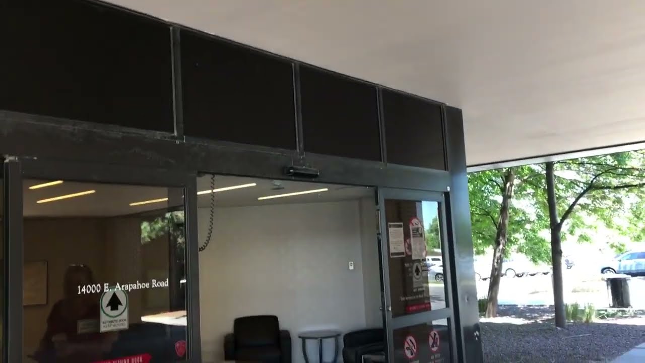 Horton automatic door at centennial hospital in centennial Colorado