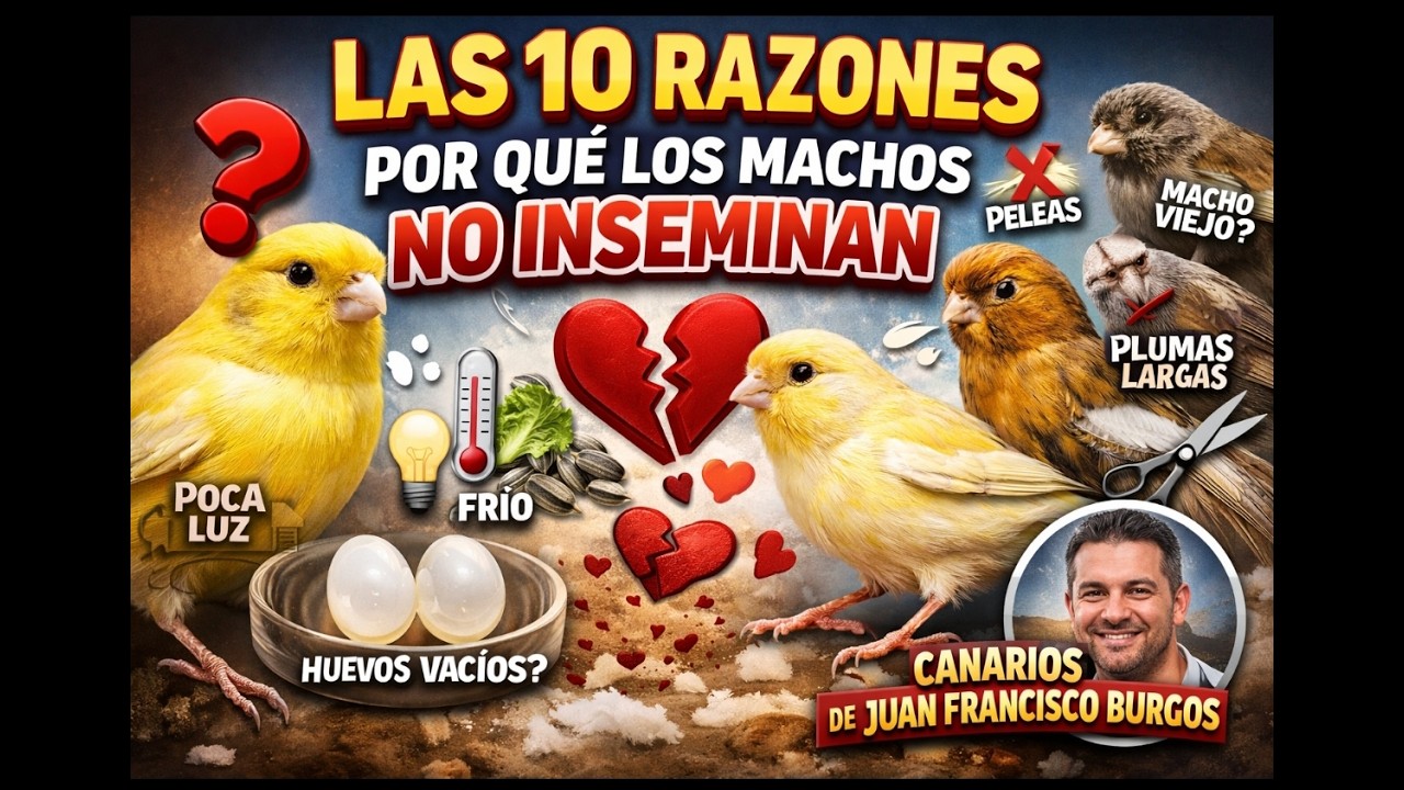 LAS 10 RAZONES POR QUE LOS MACHOS NO INSEMINAN