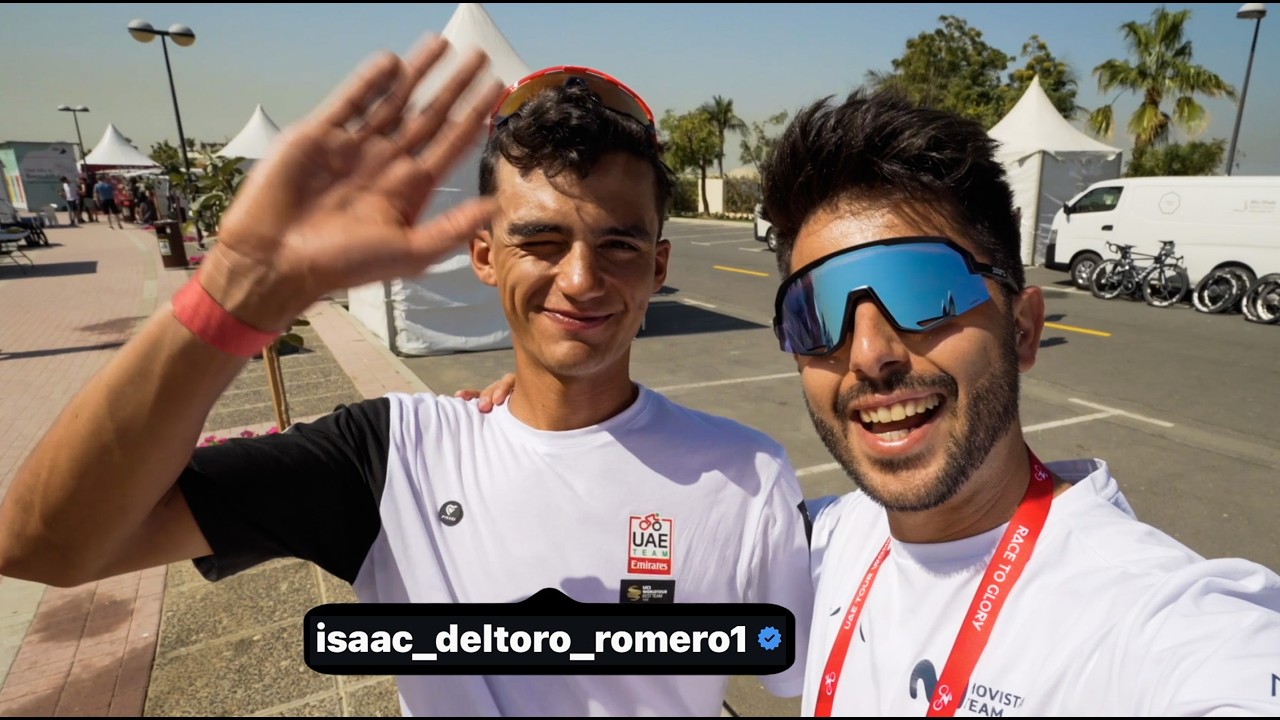 LO PROMETIDO ES DEUDA EN EL UAE TOUR 🤝🏼