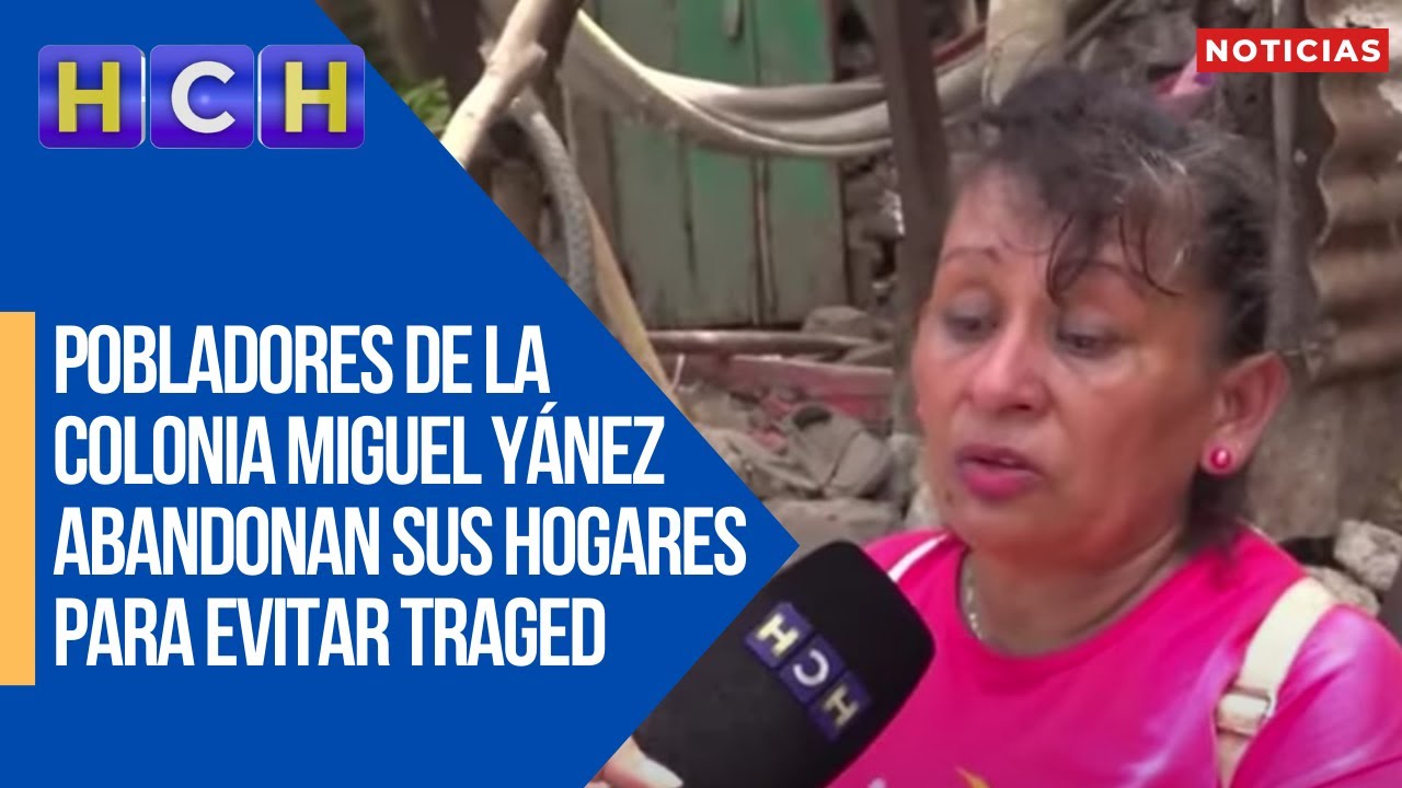 Pobladores de la colonia Miguel Yánez de Villanueva, Cortés abandonan sus hogares para evitar traged