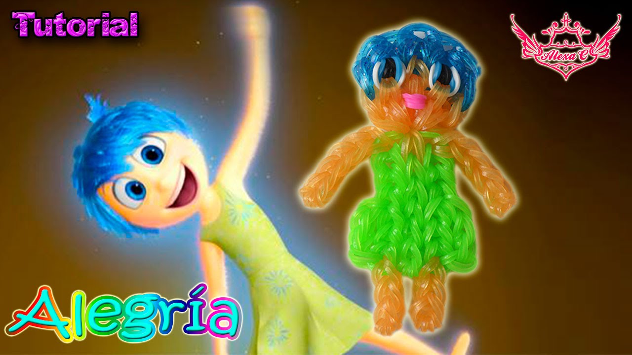 ♥ Tutorial: Alegría de Inside Out (sin telar) ♥