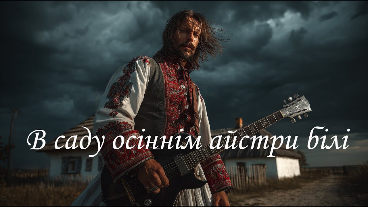 В саду осіннім айстри білі —  Rock Cover  | Onoychenko Cover Music
