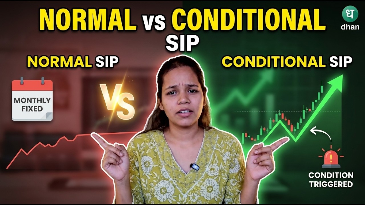 How to Do Stock SIP on Dhan: Normal vs Conditional SIP Explained | Dhan
