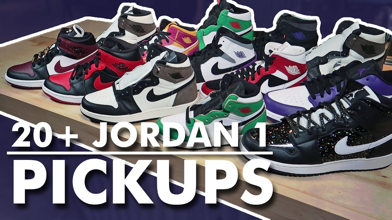 INSANE 20+ Jordan 1 Pickups Haul | Highs, Mids, and Lows