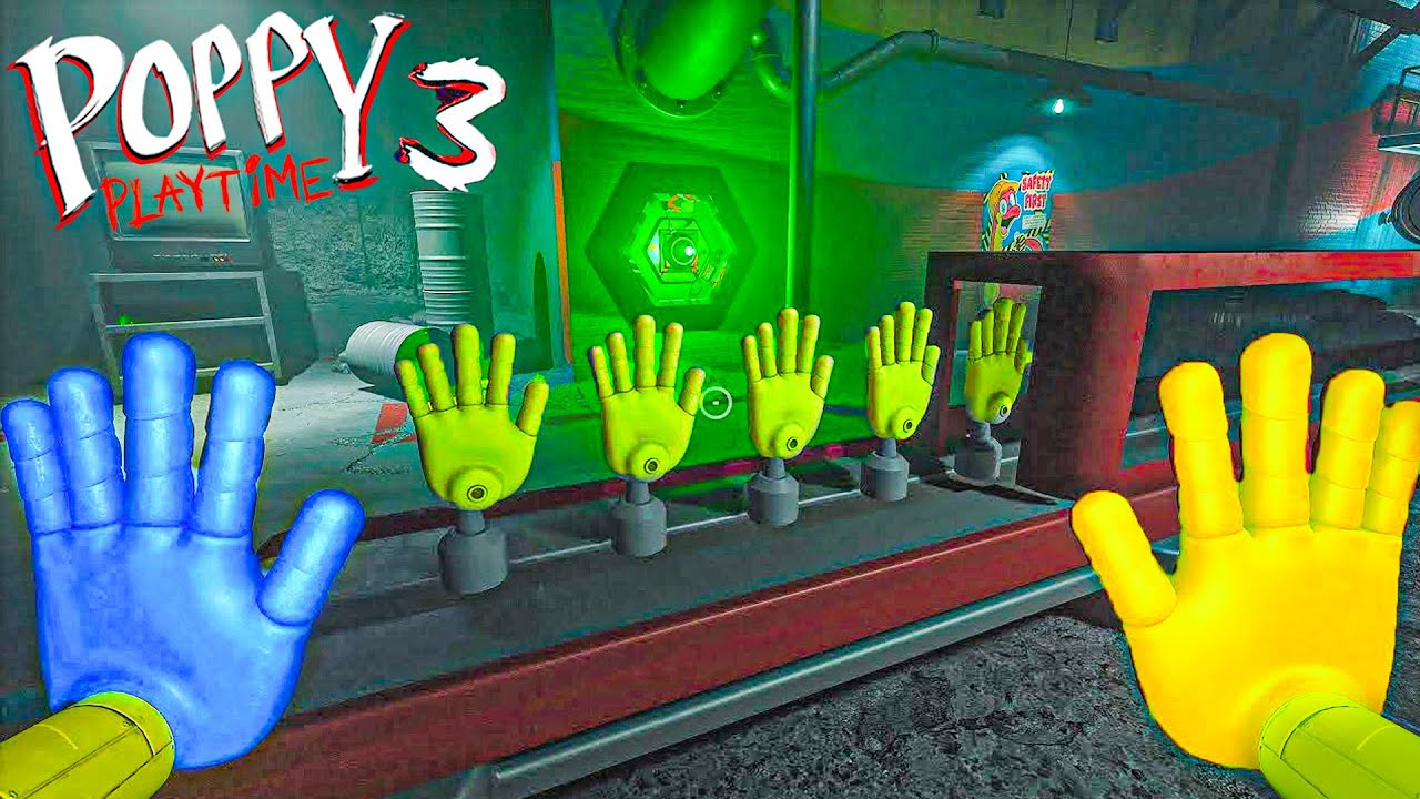 J'AI TROUVÉ LA YELLOW HAND SECRÈTE DU CHAPITRE 3 DE POPPY PLAYTIME ?!