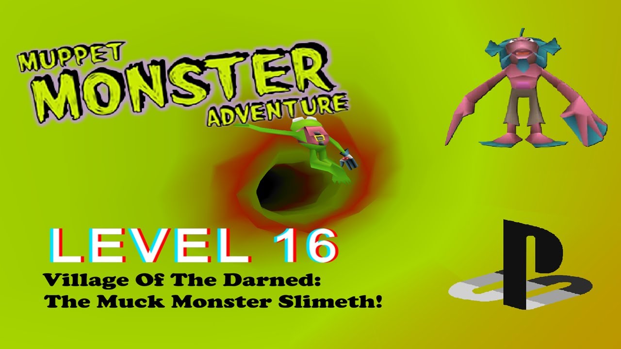 Muppet Monster Adventure Lvl.16 The Muck Monster Slimeth! - Not The Big Red Dog I Was Expecting