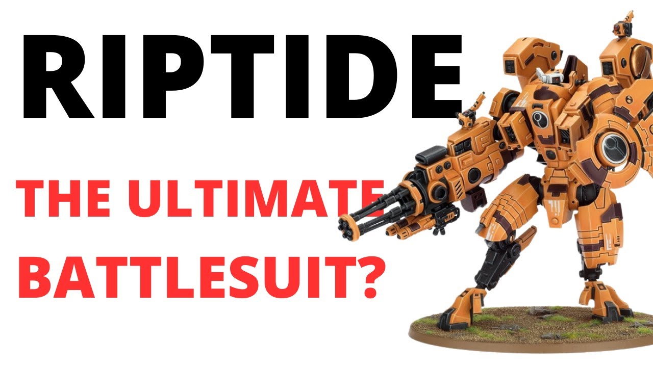 Riptide Battlesuits in Warhammer 40K 10th Edition + Why They're GREAT!