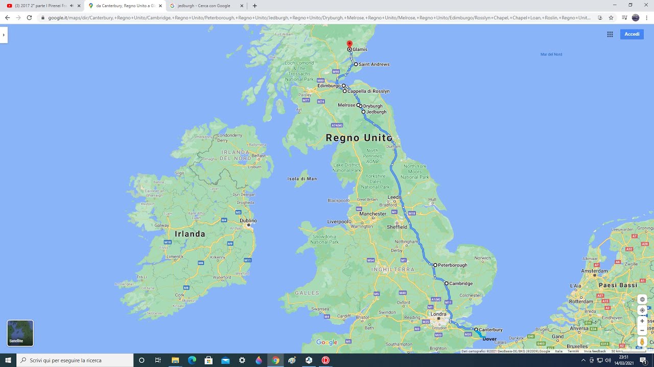 2020 Scozia in camper 1° parte da Dover alle Highlands
