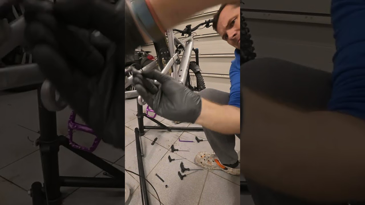 Amflow PL Carbon SRAM X0 AXS derailleur installation 