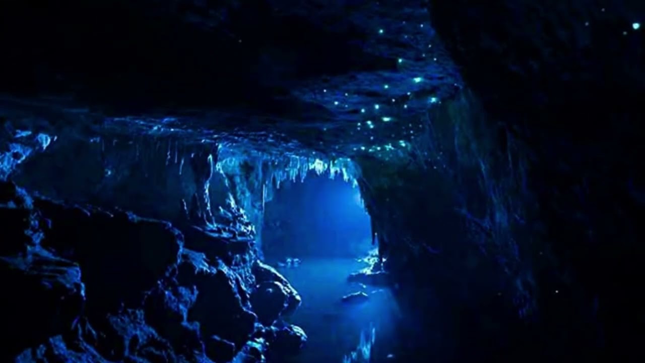 Waitomo Caves (New Zealand) | Relaxing Video