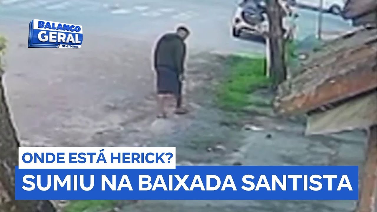 Mistério no litoral: família encontra novas pistas de jovem mineiro desaparecido em Santos (SP)