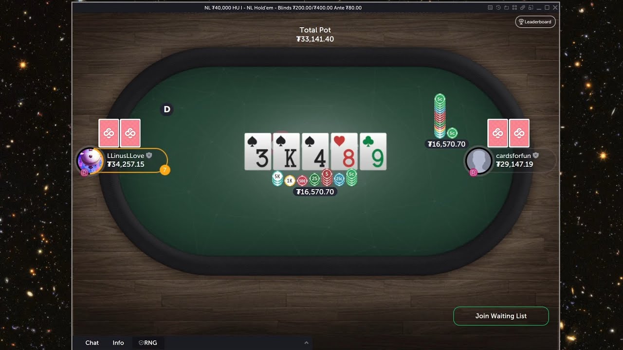 40,000$ HU NLHE - LLinuLLove vs. cardsforfun - Poker Session #391