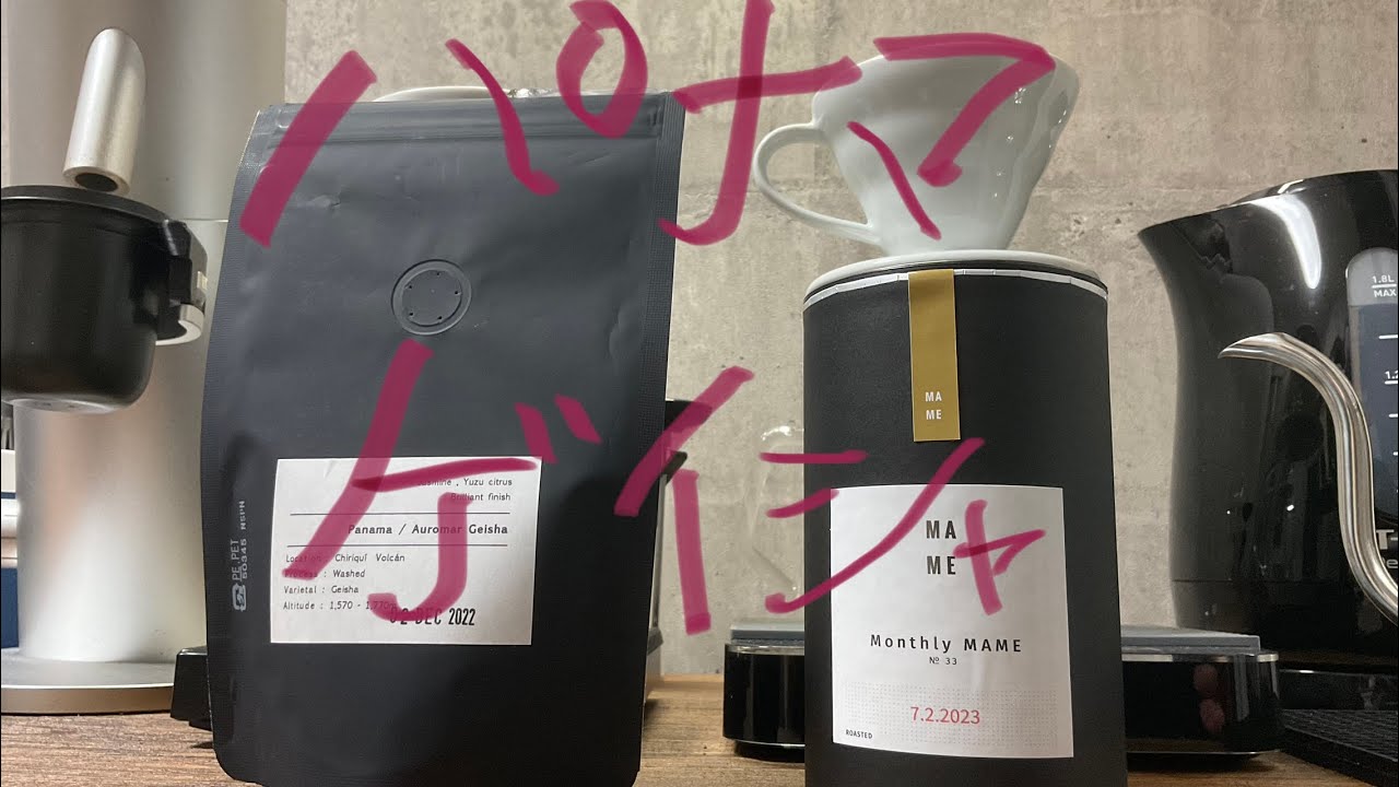 うまいパナマゲイシャを飲みたかった　style coffee and MAME