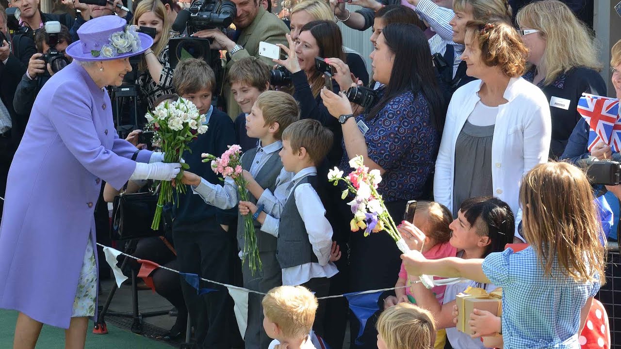 A Royal day to remember, HM the Queen's visit to Hitchin, 2012
