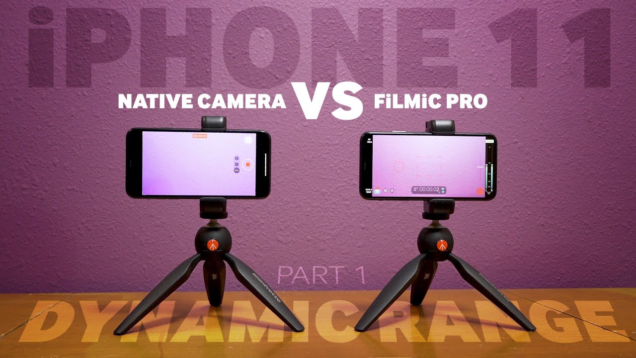iPhone 11 Native Camera vs FiLMiC Pro Log | DYNAMIC RANGE