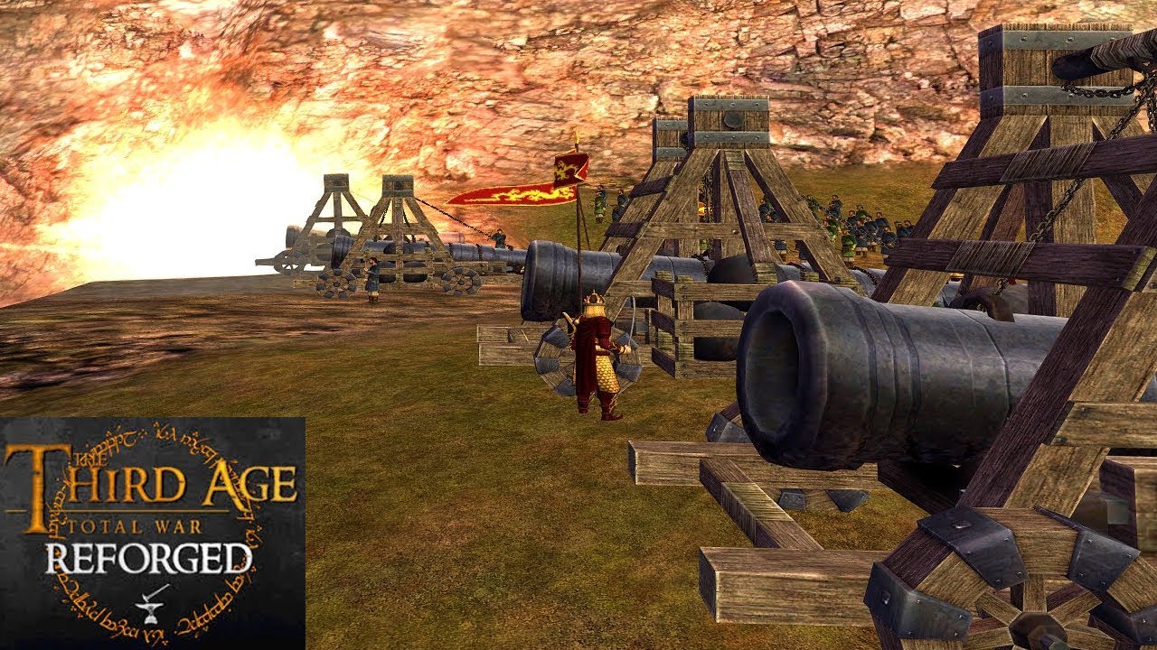 DRAGON FIRE OVER LORIENS BORDER (Siege Battle) - Third Age: Total War (Reforged)