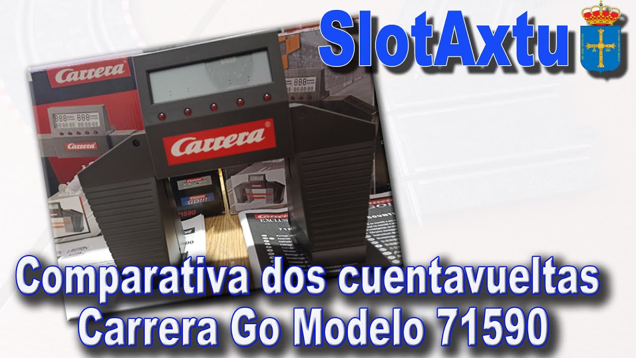Comparativa dos cuentavueltas Carrera Go Modelo 71590