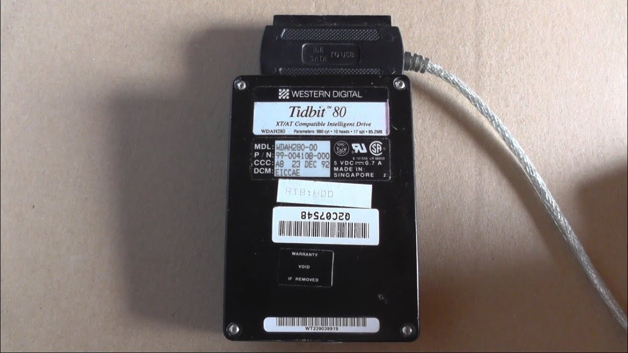 Old Hard Drive Spinups / Start Sounds - HDD collection (part 3)