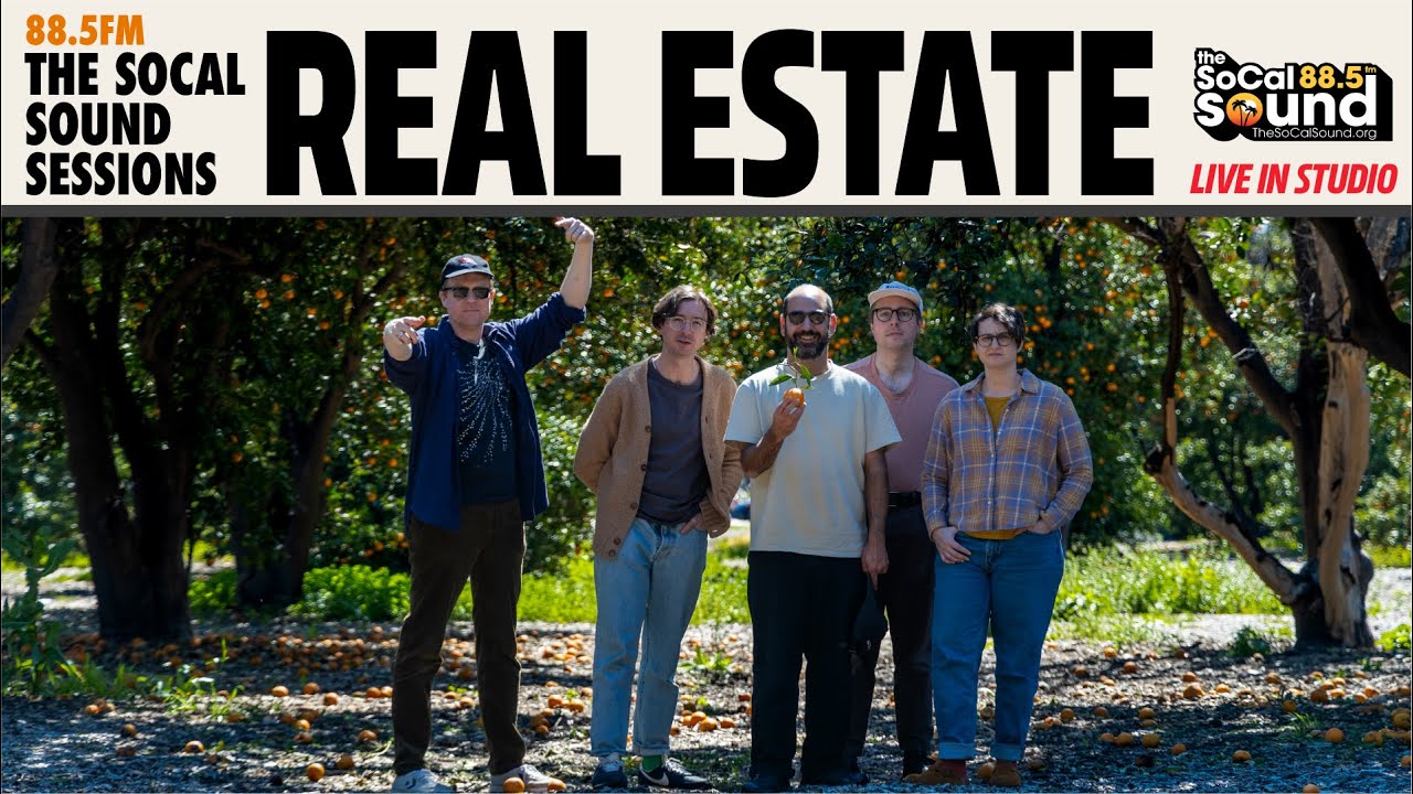 Real Estate - Full Performance (LIVE on 88.5FM The SoCal Sound)